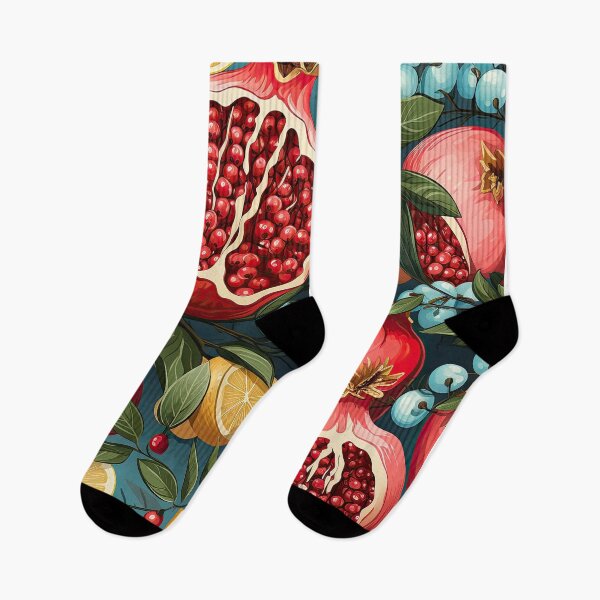 Item preview, Red Pomegranate Pattern. Juicy Fruit. 1 designed and sold by YOTA-ART.