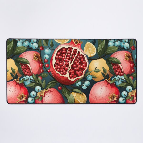 Item preview, Red Pomegranate Pattern. Juicy Fruit. 1 designed and sold by YOTA-ART.