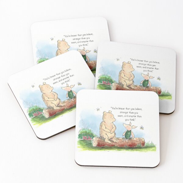 Item preview, Copy of  Winnie-the-Pooh and Piglet (Flat edges) designed and sold by Deanosdoodles.