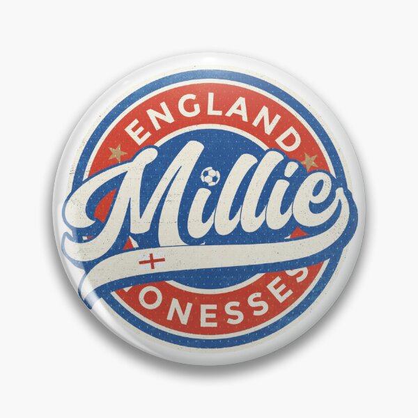 Item preview, Millie Bright England Lionesses Soccer Badge (round) designed and sold by Numero14.