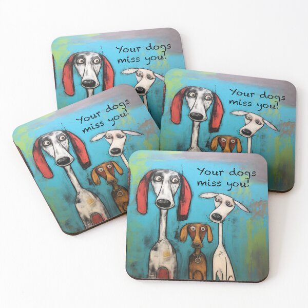 Item preview, Your Dogs Miss You! #2 designed and sold by MaryFiore.