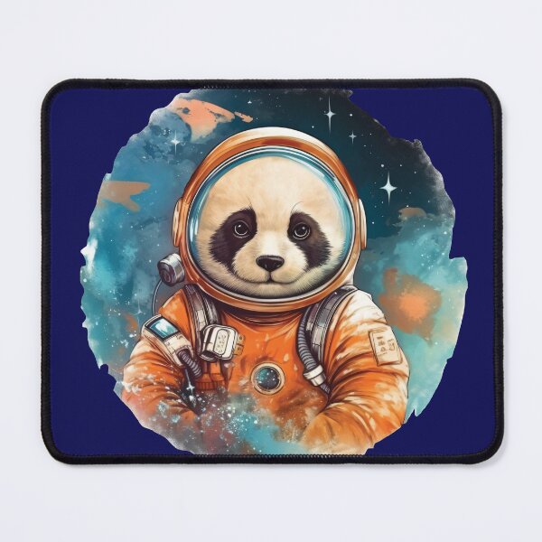 Item preview, Astronaut Panda in Galaxy designed and sold by RaspberryWhale.