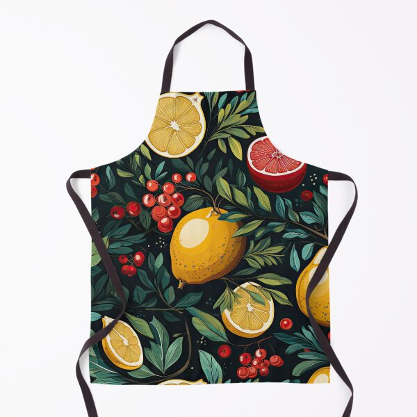 Item preview, Yellow and Red Citrus Pattern. Juicy Fruit. 1 designed and sold by YOTA-ART.