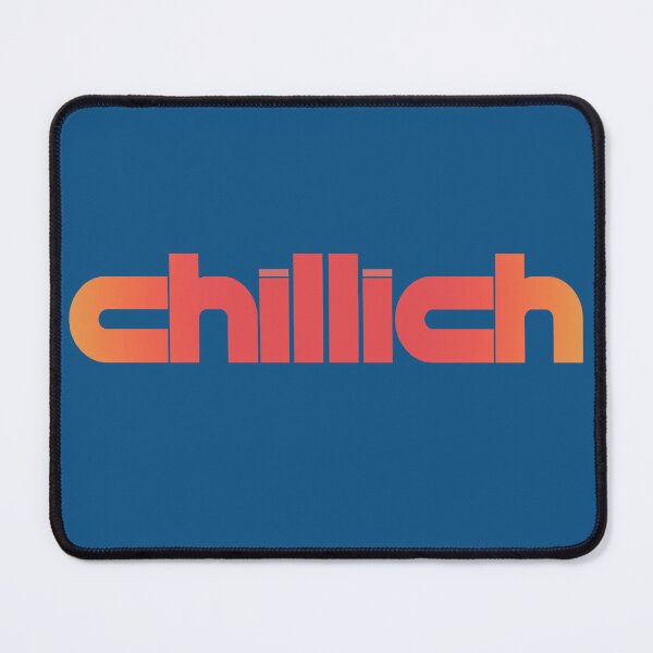 Item preview, CHILLICH text, logo, word, red orange designed and sold by Time4Space.