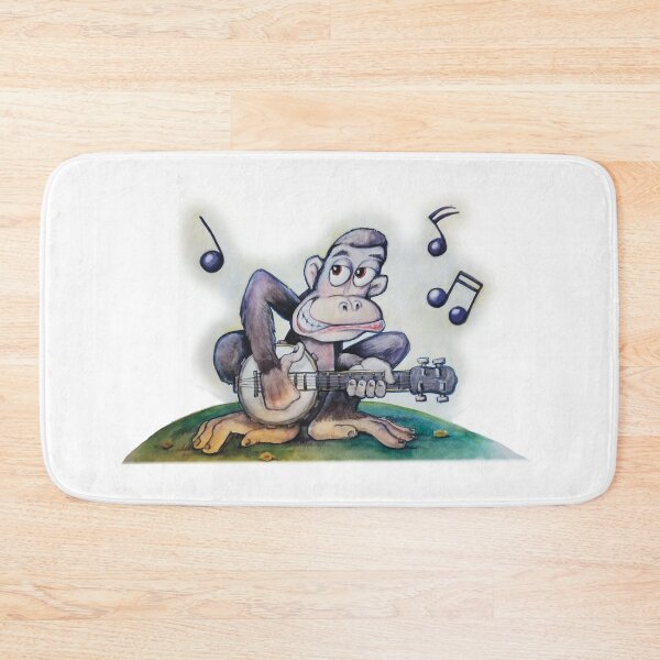 Item preview, Banjo Chimp designed and sold by Diddleho-Studio.