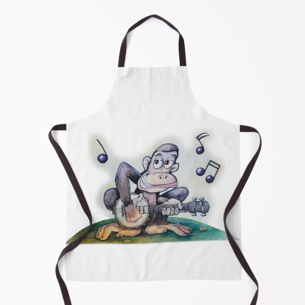 Item preview, Banjo Chimp designed and sold by Diddleho-Studio.