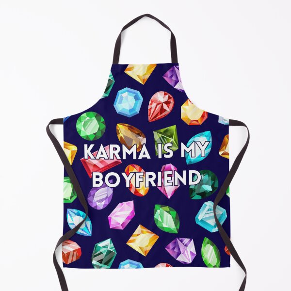 Item preview, Karma Is My Boyfriend Bejweled Lyrics Design designed and sold by doria-photos.