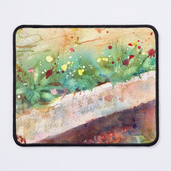 Item preview, Rustic Planter Watercolor designed and sold by Yevgenia Watts.