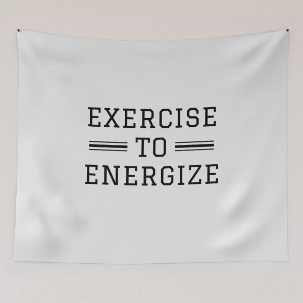 Item preview, Exercise To Energize designed and sold by FunnyFactDesign.