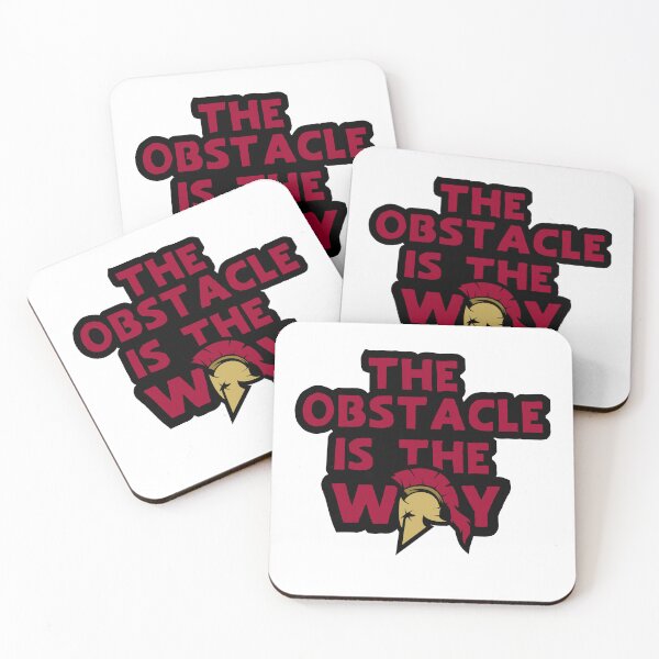 Item preview, The Obstacle Is the Way designed and sold by StoicQuotes.