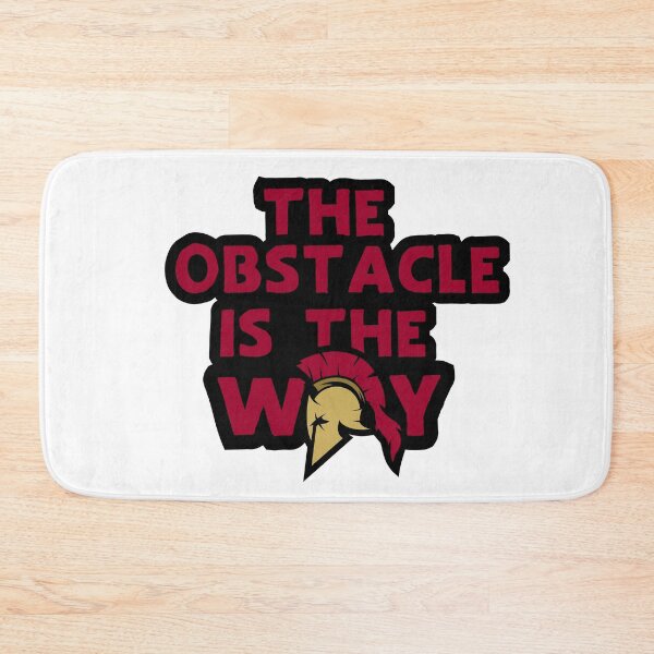 Item preview, The Obstacle Is the Way designed and sold by StoicQuotes.