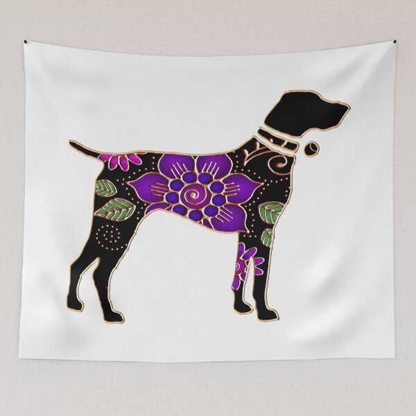 Item preview, Floral Retriever designed and sold by m2inspiration.