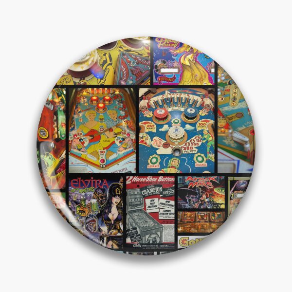 Item preview, Collage de cultura pop vintage de Pinball designed and sold by lukecage99.