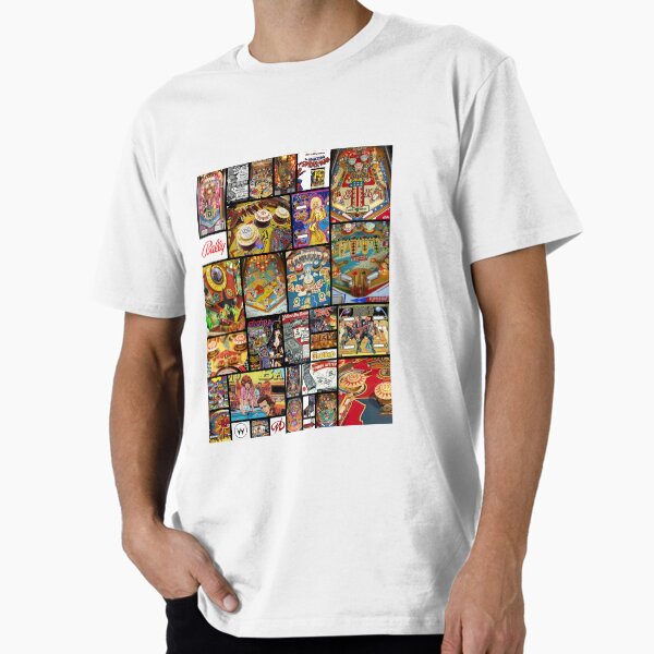 Item preview, Collage de cultura pop vintage de Pinball designed and sold by lukecage99.