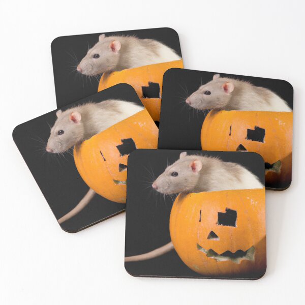 Item preview, Rat in a pumpkin designed and sold by mindgoop.
