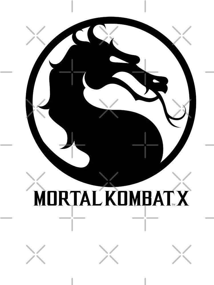 "Mortal Kombat X LOGO" by DeadlyGraphics Redbubble
