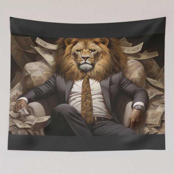 Item preview, Successful Business Lion designed and sold by Shannon Hilson.