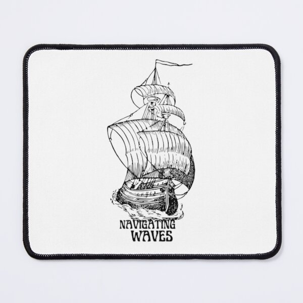 Item preview, Navigating Waves Classic Ship Font One designed and sold by BikersIslandTM.