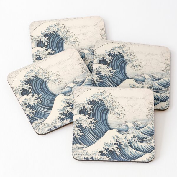 Item preview, Waves with ships in the background designed and sold by draggers.