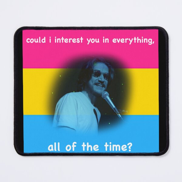 Item preview, Bo Burnham | Pansexual Flag designed and sold by LaughingCowboys.