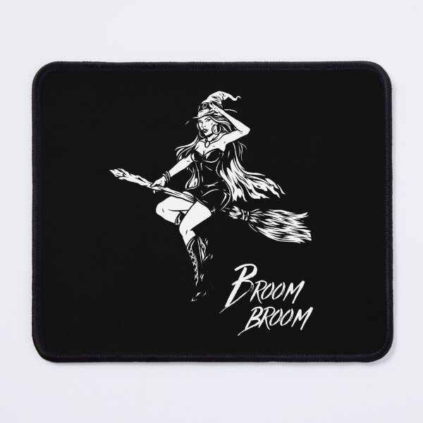 Item preview, Halloween broom broom witch designed and sold by wiecekedyta.