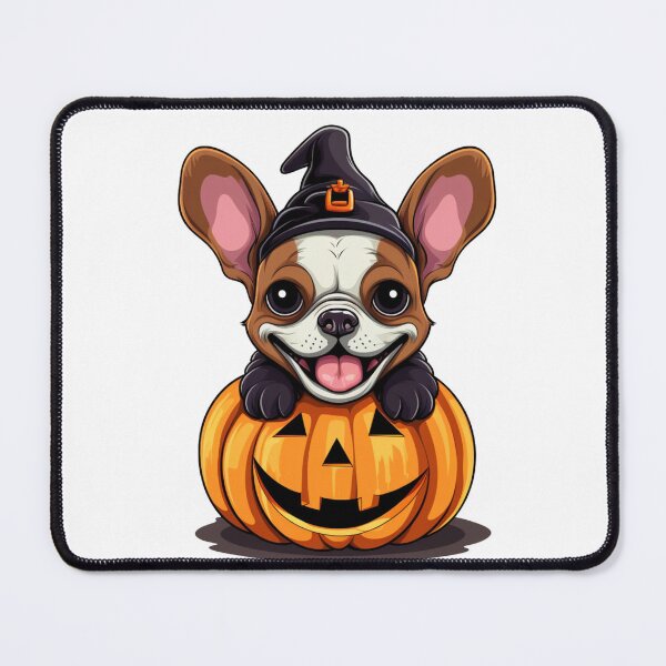Item preview, Bulldog Halloween Pumpkin designed and sold by ArtFromBeyond.