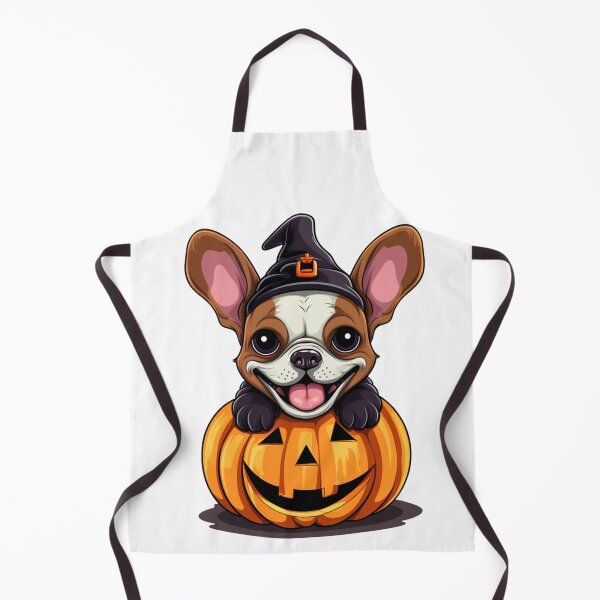 Item preview, Bulldog Halloween Pumpkin  designed and sold by ArtFromBeyond.