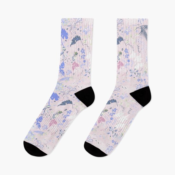Item preview, Pink & Blue Floral Elegance: A Botanical Symphony for You designed and sold by ara-designs.