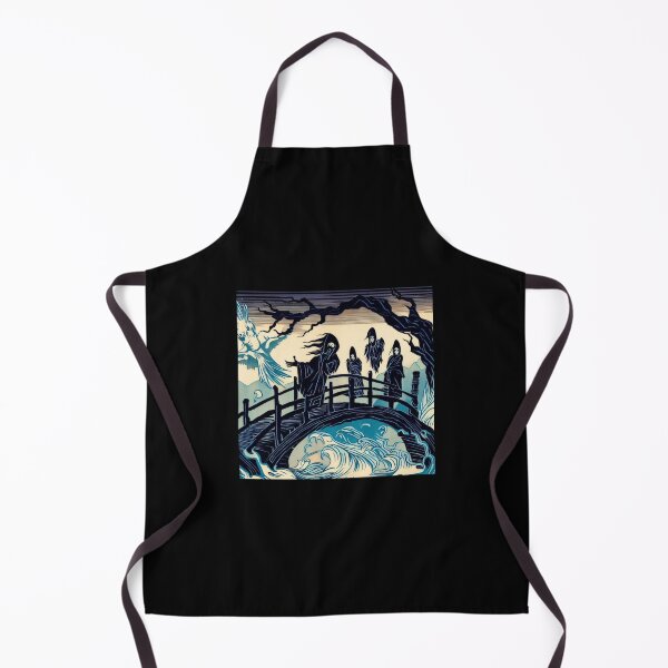 Item preview, Halloween - Haunted Bridge Woodcut 2 designed and sold by CrankyOldDude.