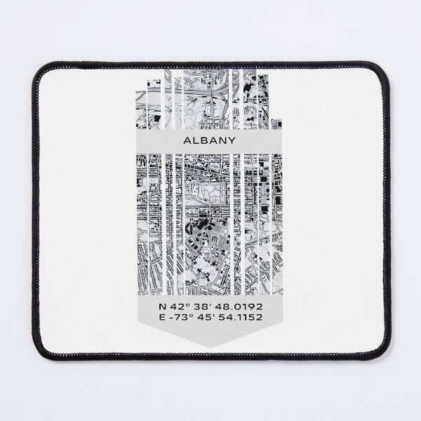 Item preview, AMERICA Albany, NY - Latitude/Longitude designed and sold by ALLesROUNDER.