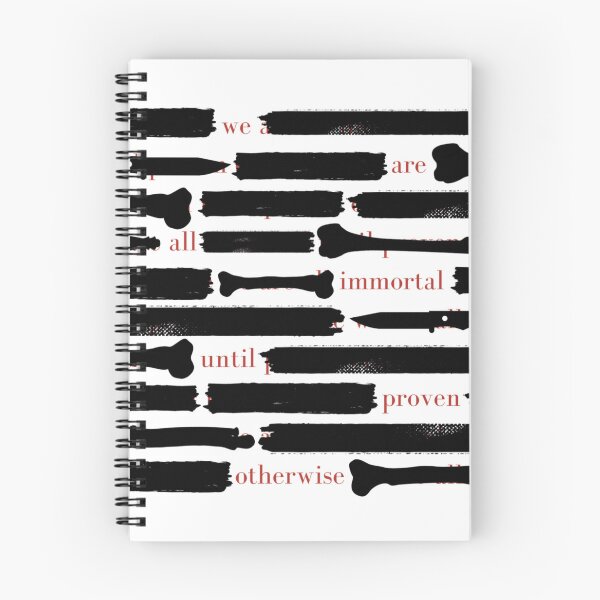 Item preview, Vicioso - Cita de Victor Vale - Inmortal - blanco designed and sold by ALP Creates.