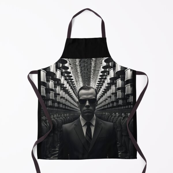 Item preview, Agent Smith from The Matrix in a scary environment designed and sold by AI-Only Creations.