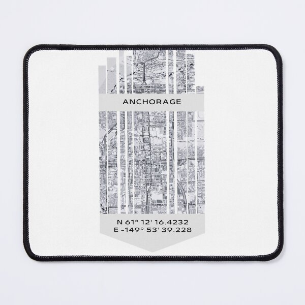 Item preview, AMERICA Anchorage, AK - Latitude/Longitude designed and sold by ALLesROUNDER.