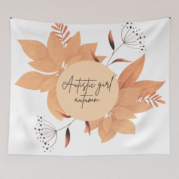 Item preview, Autistic girl autumn designed and sold by audhdmuslimah.