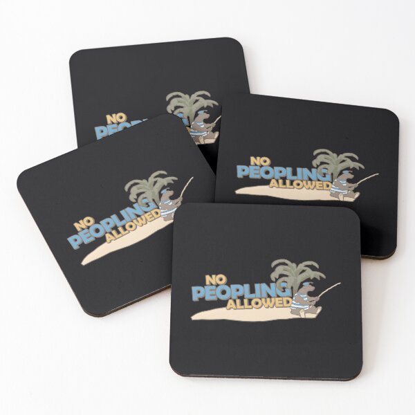 Item preview, No Peopling Allowed 	 		 designed and sold by creuxpibv61.