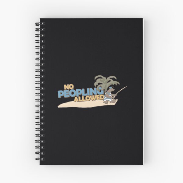 Item preview, No Peopling Allowed 	 		 designed and sold by creuxpibv61.