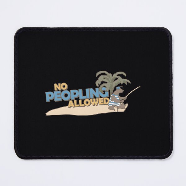 Item preview, No Peopling Allowed 	 		 designed and sold by creuxpibv61.
