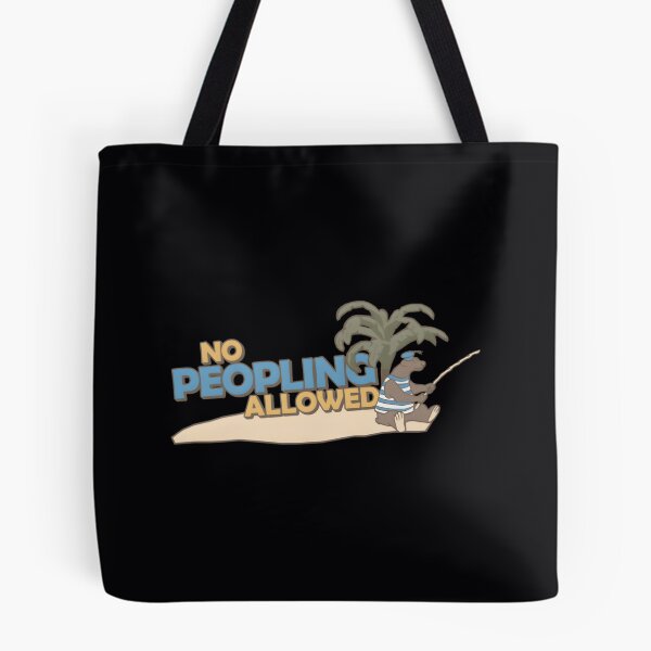 Item preview, No Peopling Allowed 	 		 designed and sold by creuxpibv61.