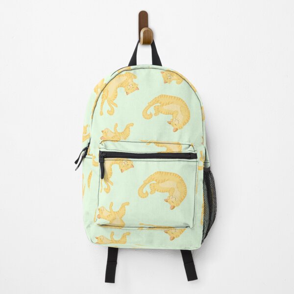 Item preview, Sleepy Cats in Green designed and sold by Brushes with Nature.