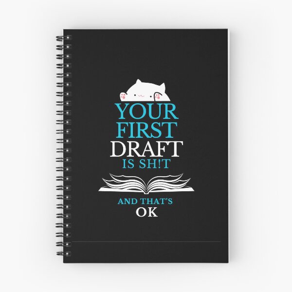 Item preview, Your First Draft is Sh!t and that's ok designed and sold by Redbeardflynn.