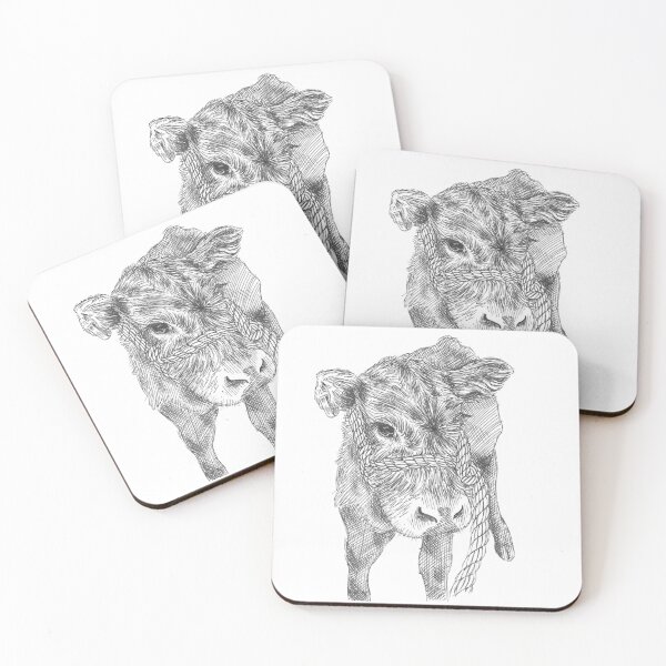 Item preview, Baby Cow designed and sold by Inkandwater.