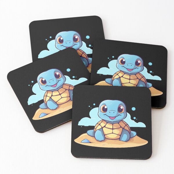 Item preview, Adorable Ocean Explorer: Kawaii Sea Turtle - Whimsical Underwater Art designed and sold by Nibble & Doodle.