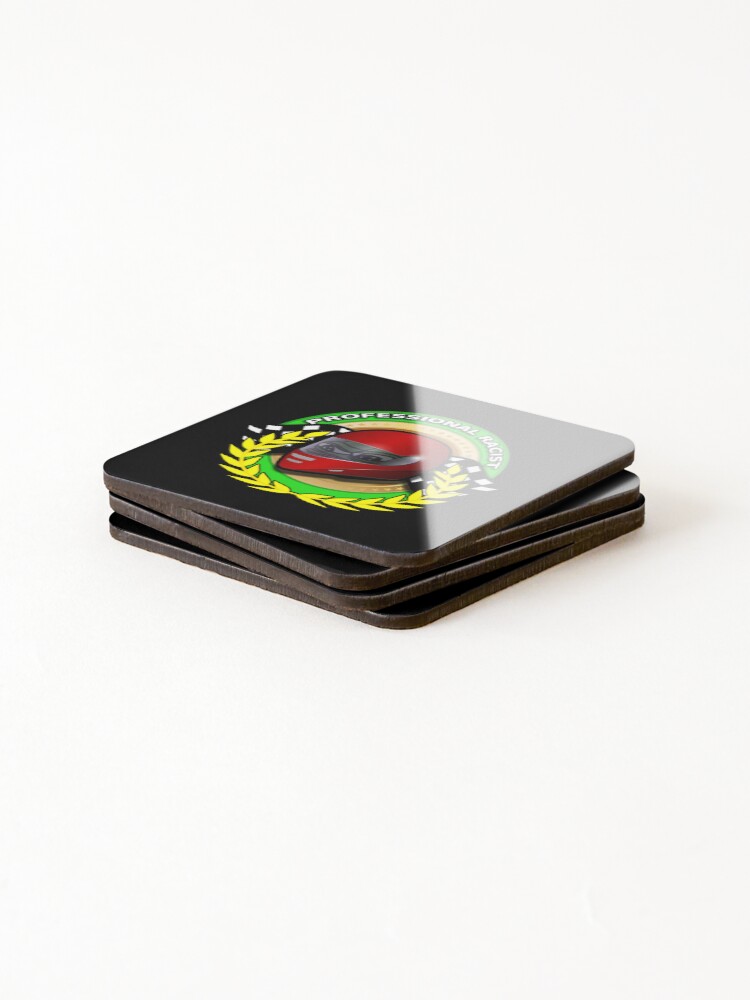 Thumbnail 4 of 5, Coasters (Set of 4), Number One Racer! designed and sold by BoopSloop.
