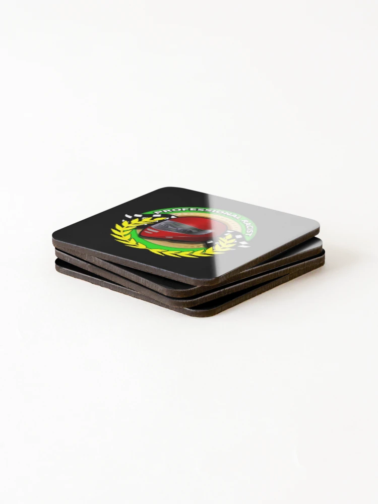 Thumbnail 4 of 5, Coasters (Set of 4), Number One Racer! designed and sold by BoopSloop.