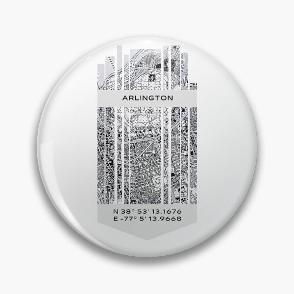 Item preview, AMÉRICA Arlington, VA - Latitud/Longitud designed and sold by ALLesROUNDER.