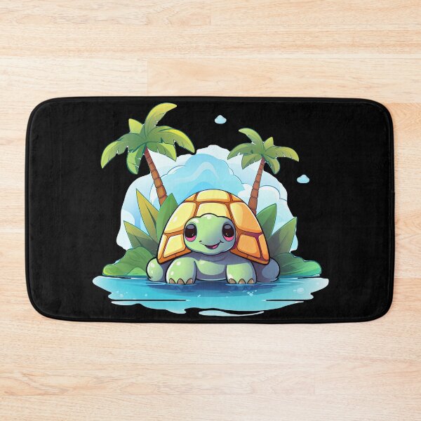 Item preview, Adorable Ocean Explorer: Kawaii Sea Turtle - Whimsical Underwater Art designed and sold by Nibble & Doodle.