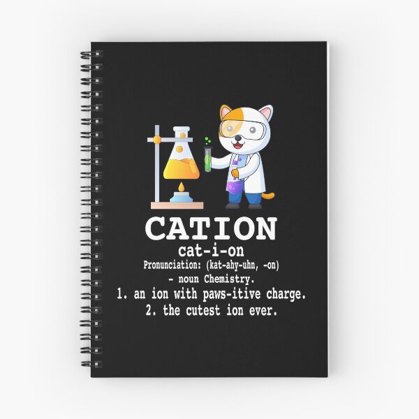 Item preview, Cation - Funny Chemistry Humor Science Teacher Cat Pun designed and sold by jingdomdesgine.