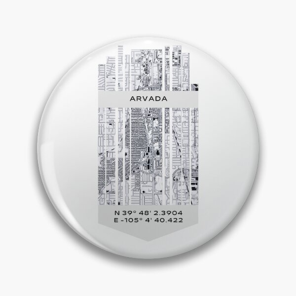 Item preview, AMERICA Arvada, CO - Latitude/Longitude designed and sold by ALLesROUNDER.