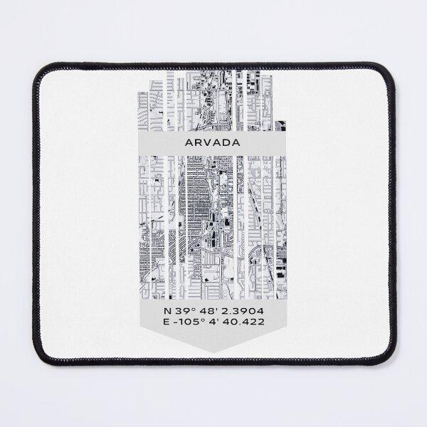 Item preview, AMERICA Arvada, CO - Latitude/Longitude designed and sold by ALLesROUNDER.