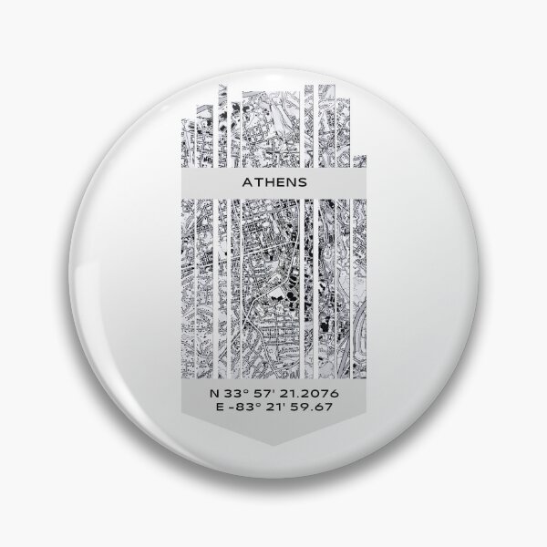 Item preview, AMERICA Athens, GA - Latitude/Longitude designed and sold by ALLesROUNDER.